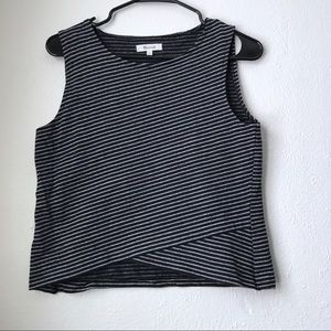 Madewell Striped Crossover Tank C9024 RN77388